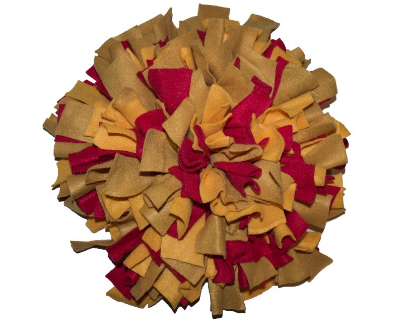 Schnüffelteppich gold orange rot Schnüffelteppich gold orange rot